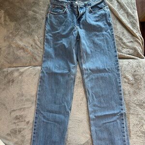 Levi’s Low Pro Straight Blue Jeans